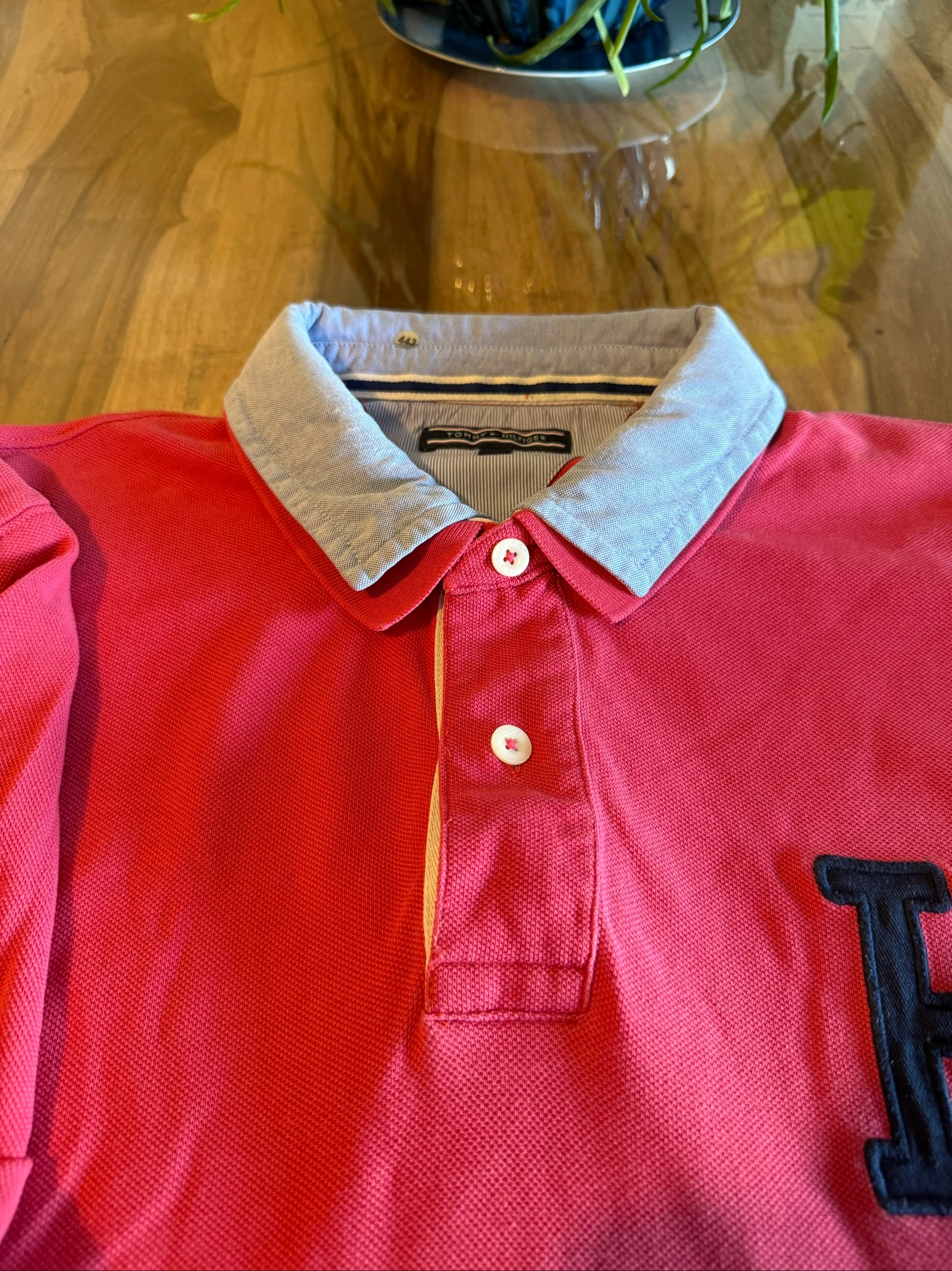 Men's Tommy Hilfiger XXL embroidered college style polo – Perfect condition – photo 7